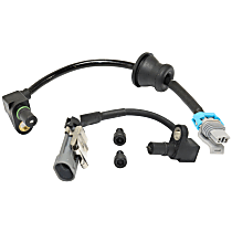 Front and Rear, Driver and Passenger Side ABS Speed Sensors