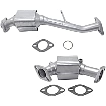 Front and Rear Catalytic Converters, Federal EPA Standard, 46-State Legal (Cannot ship to or be used in vehicles originally purchased in CA, CO, NY or ME)