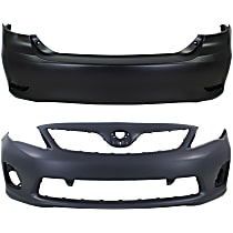 2011 toyota corolla le hot sale front bumper