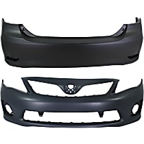 2012 Toyota Corolla Bumper Covers from 78 CarParts