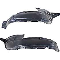 Front, Driver and Passenger Side Fender Liner, For Models With 17 In. Wheels