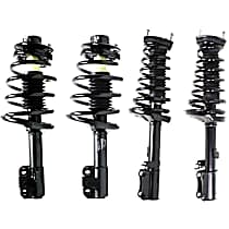 Front and Rear, Driver and Passenger Side Fully Loaded Strut