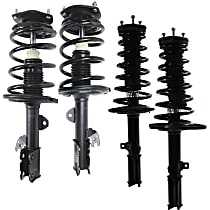 For Toyota Camry 07-10 LE/XLE Front & Rear Struts w/ Coil Springs FCS Kit