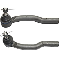 Front, Driver and Passenger Side, Outer Tie Rod Ends