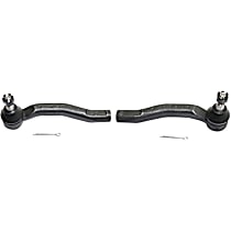 Front, Driver and Passenger Side, Outer Tie Rod Ends
