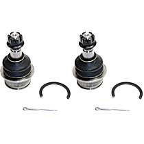 Front, Driver and Passenger Side, Lower Ball Joint