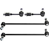 Front and Rear, Driver and Passenger Side Sway Bar Link