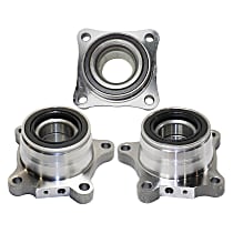 Front and Rear, Driver and Passenger Side Wheel Bearings
