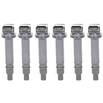 Ignition Coil, Set of 6, 4 Cyl 2.7L