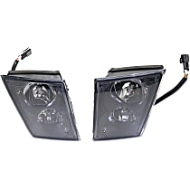 Front, Driver and Passenger Side Fog Lights, With bulb(s), For Models With Daytime Running Lights and Vent Holes