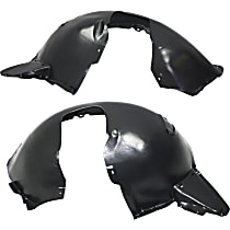 Front, Driver and Passenger Side, Fender Liner