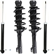 SET-KY344459-C KYB Set of 4 Shock Absorber and Strut Assemblies New for VW Jetta 