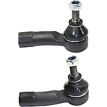 Front, Driver and Passenger Side, Outer Tie Rod Ends