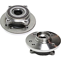 Front, Driver and Passenger Side Wheel Hubs, Front Wheel Drive