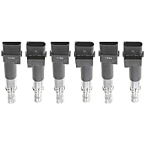 Ignition Coils, Set of 6, 6 Cylinder, 3.6 Liter Engine, with 6 Ignition Coil on Plugs - 