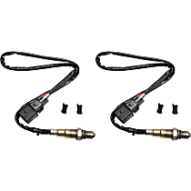 Before Catalytic Converter, Driver and Passenger Side Oxygen Sensors, 5-wire, Wideband sensor
