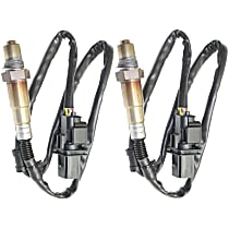 Before Catalytic Converter, Driver and Passenger Side Oxygen Sensors, 5-wire, Wideband sensor