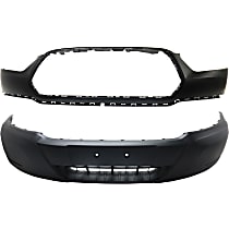 Front, Upper and Lower Bumper Covers, Primed top; Textured Bottom CAPA Certified