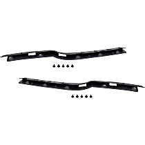 Front, Driver and Passenger Side Bumper Brackets, Inner Air Dam Bumper Carrier