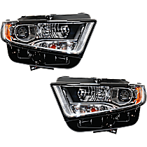 Driver and Passenger Side Headlights, with Bulbs, HID/Xenon, with HID Bulbs and ballast, Sport Utility