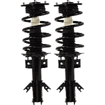 Front, Driver and Passenger Side Fully Loaded Strut, FWD, Front Wheel Drive