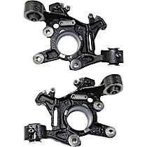 Rear, Driver and Passenger Side Steering Knuckle, Without Backing Plate, Without Bearing