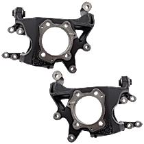 Rear, Driver and Passenger Side Steering Knuckle, Without Backing Plate, Without Bearing