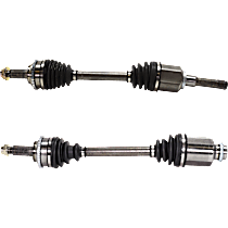 Front, Driver and Passenger Side Axle Assembly, Automatic Transmission