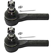 Front, Driver and Passenger Side, Outer Tie Rod Ends