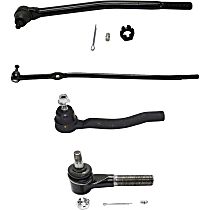Front, Driver and Passenger Side, Inner and Outer Tie Rod End