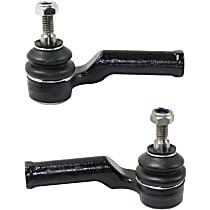 Front, Driver and Passenger Side, Outer Tie Rod Ends