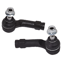 Front and Rear, Driver and Passenger Side, Outer Tie Rod End