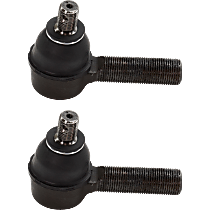 Front, Driver and Passenger Side, Outer Tie Rod Ends