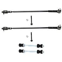 Rear, Driver and Passenger Side Trailing Arm, Ball joint and bushing