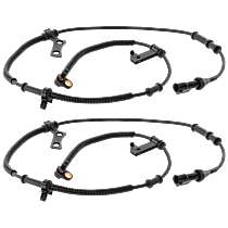 Front, Driver and Passenger Side ABS Speed Sensor
