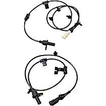 Rear, Driver and Passenger Side ABS Speed Sensor, AWD