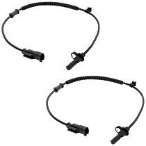Rear, Driver and Passenger Side ABS Speed Sensors