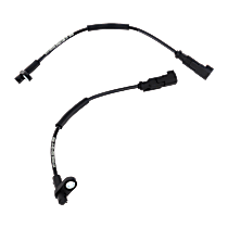 Rear, Driver and Passenger Side ABS Speed Sensor, With Dual Rear Wheels
