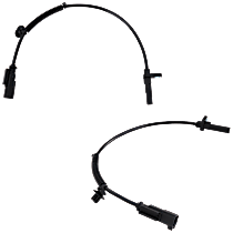 ABS Speed Sensor, With Single Rear Wheels