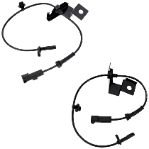 Front, Driver and Passenger Side ABS Speed Sensors