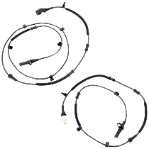 Rear, Driver and Passenger Side ABS Speed Sensors