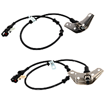 Front, Driver and Passenger Side ABS Speed Sensors