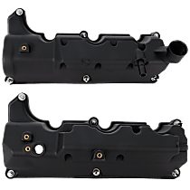 Driver and Passenger Side Valve Covers, 6 Cyl., 4.0L Engine