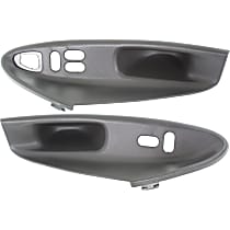Front, Driver and Passenger Side Window Switch Bezels