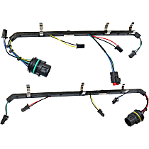 Fuel Injection Wiring Harness - Direct Fit, Set of 2