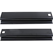 Rear, Driver and Passenger Side, Outer Rocker Panels, Crew Cab Pickup