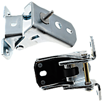 Front, Driver or Passenger Side, Upper and Lower Door Hinge