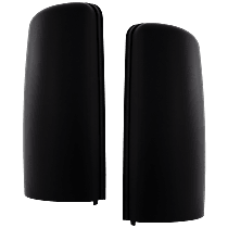 Driver and Passenger Side Mirror Covers, Black