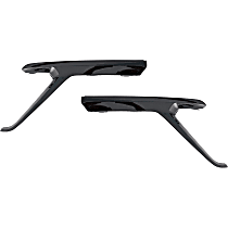 Front, Driver and Passenger Side Fog Light Trim, For Models With Black and Elevation Edition