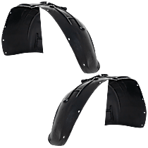 Front, Driver and Passenger Side, Inner Fender Liner